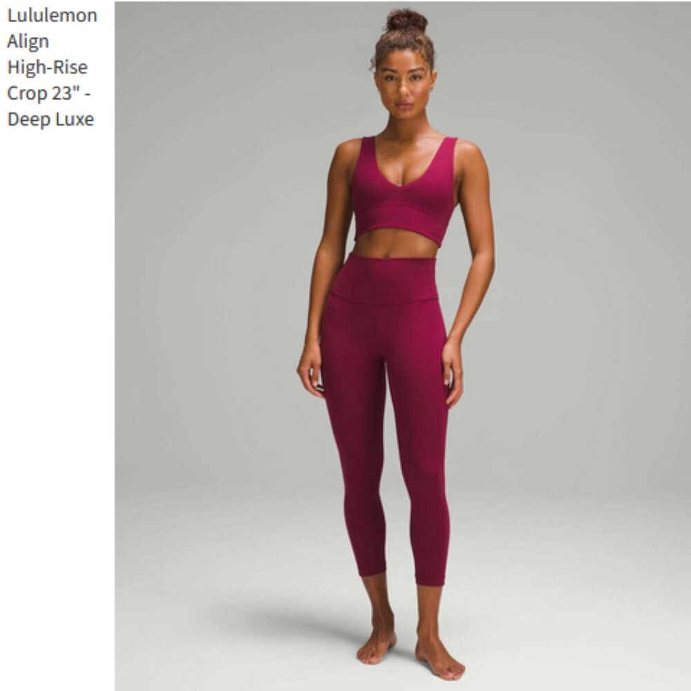 Lululemon Align High-Rise Crop 23"